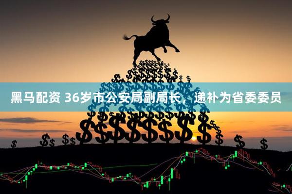 黑马配资 36岁市公安局副局长，递补为省委委员
